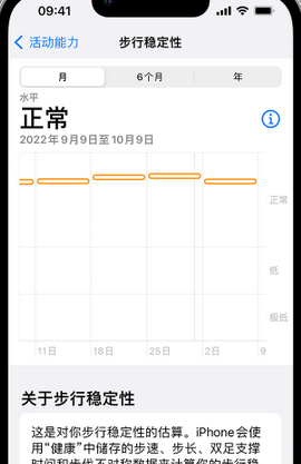 敖汉iPhone手机维修如何在iPhone开启'步行稳定性通知'