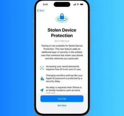 敖汉苹果授权维修店分享被盗设备保护功能开启方法