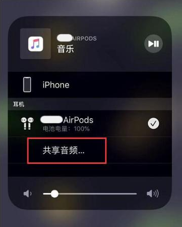 敖汉苹果14音频维修点分享iPhone14音频共享设置方法 