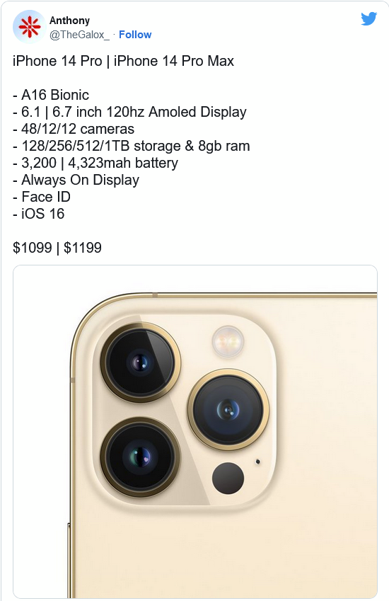 敖汉苹果14维修分享iPhone 14全系涨价 