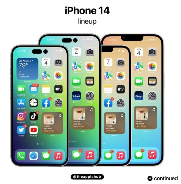 敖汉苹果14维修分享iPhone 14全家福 